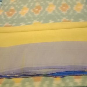 Pochampally Sarees Malachite Green w/ Ronchi and Taupe Grey Color