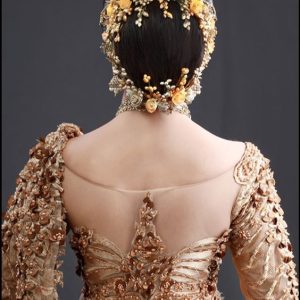 Beautiful Bridal Blouse Golden Stone Work Designs Gold Color