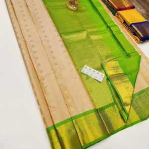 New Design Pure Soft Silk Saree Off White Color