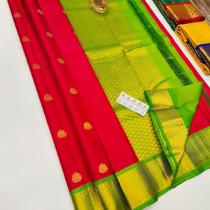 Latest Design Pure Soft Silk Saree Red Color