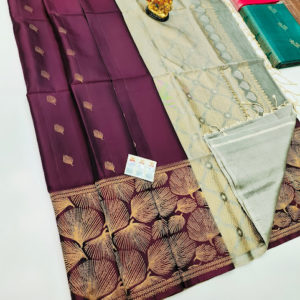 Pure Soft Silk Saree Kumkum Red Color w/ Blouse