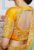 Embroidery Work Party Blouse Yellow Color