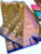 Latest & Trendy Design Butta Mphoss Saree Pasi Green w/ Blue Color