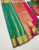 Butta Mphoss Saree Green Color w/ Blouse