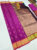 New Trendy Design Butta Mphoss Saree Magenta Color w/ Blouse