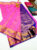 Butta Mphoss Saree Rose Color w/ Blouse