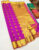 Beautiful Design Butta Mphoss Saree Rose Color w/ Blouse