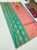 Butta Mphoss Saree Teal Green Color w/ Blouse