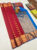 High Fancy Kanjivaram Silk Saree Mix Apple Red Color w/ Blouse