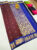 High Fancy Kanjivaram Silk Saree Mix Brown Color w/ Blouse