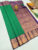 High Fancy Kanjivaram Silk Saree Mix Green Color w/ Blouse