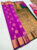 High Fancy Kanjivaram Silk Saree Mix Magenta Color w/ Blouse
