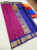 High Fancy Kanjivaram Silk Saree Mix Magenta Color w/ Blouse