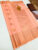 High Fancy Kanjivaram Silk Saree Mix Peach Color w/ Blouse