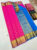 High Fancy Kanjivaram Silk Saree Mix Pink Color w/ Blouse