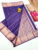 Mango Design High Fancy Kanjivaram Silk Saree Mix Purple, Green, Red Color