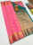 High Fancy Kanjivaram Silk Saree Mix Rose Color w/ Blouse