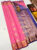 Beautiful Design High Fancy Kanjivaram Silk Saree Mix Rose Color w/ Blouse