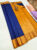 High Fancy Kanjivaram Silk Saree Mix Blue Color w/ Blouse