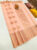 High Fancy Kanjivaram Silk Saree Mix Light Copper Color w/ Blouse