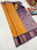 High Fancy Kanjivaram Silk Saree Mix Mustard Color
