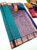 High Fancy Kanjivaram Silk Saree Mix Copper Ramar Blue Color