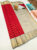 High Fancy Kanjivaram Silk Saree Mix Red Color w/ Blouse