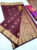 Trendy Design High Fancy Kanjivaram Silk Saree Mix Kumkum Color w/ Blouse