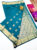 New Trendy Design High Fancy Kanjivaram Silk Saree Mix Peacock Blue Color w/ Blouse