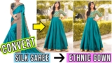 How to Transform Your Old Sarees into Modern Outfits