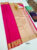 New Design K.M.D Soft 75% Pure Silk Saree Pink Color w/ Blouse