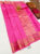 K.M.D Soft 75% Pure Silk Saree Rose Color w/ Blouse