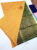 K.M.D Soft 75% Pure Silk Saree Yellow Color w/ Blouse