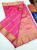 Trendy Design K.M.D Soft 75% Pure Silk Saree Rose Milk Color