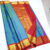 New Arrival Kanchipuram Korvai Pure Silk Saree (Double Shade / Blue / Navy Blue / Light Blue)
