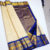 Kanchi Korvai Pure Silk Saree Annam Design (Golden Yellow (Red Border) / Green (Pink Border) / Off White (Navy Blue Border))