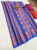Kanchi Semi Silk Saree Blue Color w/ Blouse
