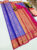 Kanchi Semi Silk Saree Ink Blue Color w/ Blouse