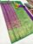 Mango Design Kanchi Semi Silk Saree Purple Color w/ Blouse