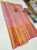 Trendy Design Kanchi Semi Silk Saree Peach Color w/ Blouse