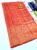 New Design Kanjivaram Semi Silk Saree Red Color w/ Blouse