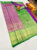 Mango Design Kanchi Semi Silk Saree Purple Color w/ Blouse