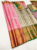 Beautiful Design Kanjivaram Semi Silk Saree Rose Color w/ Blouse