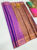 Unique Color Violet Kanjivaram Semi Silk Saree w/ Blouse