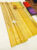 New Design Kanjivaram Pure Wedding Silk Saree Lemon Yellow Color w/ Blouse