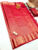 Latest Design Kanjivaram Pure Wedding Silk Saree Apple Red Color w/ Blouse
