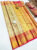 Flower and Parrot Design Kanjivaram Pure Wedding Silk Saree Butter Yellow Color w/ Blouse