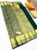 Parrot Cage Design Kanjivaram Pure Wedding Silk Saree Dark Green Color w/ Blouse