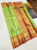 Unique Design Kanjivaram Pure Wedding Silk Saree Green Color w/ Blouse