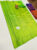 Beautiful Design Kanjivaram Pure Wedding Silk Saree Lemon Green Color w/ Blouse